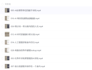 人工智能-AI处理表格制作技巧：ExcelWPS三秒做表，大神到小白-网络宝藏