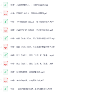 粥左罗·成为时间管理高手·你的人生还有更大可能-网络宝藏