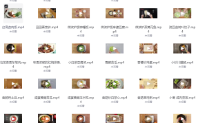 100道名菜制作视频教程-网络宝藏