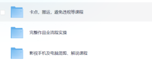 东少爱追剧·影视解说混剪搬运课程，完整作品全流程实操-网络宝藏
