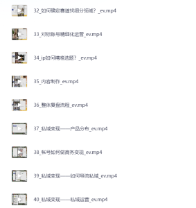 媛媛小红书新手精细化运营课程-网络宝藏