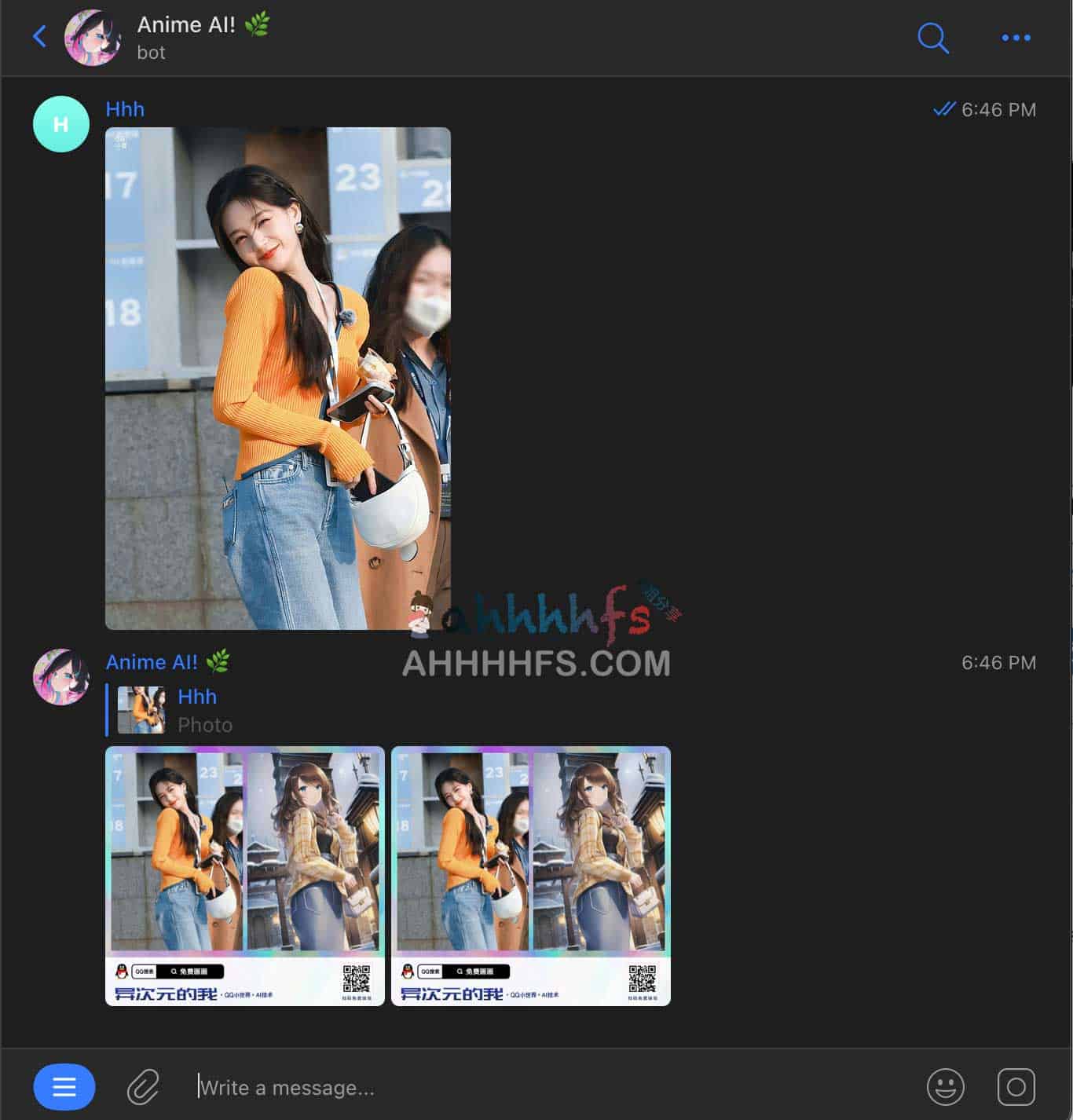 免费AI照片转动漫机器人-Anime AI-网络宝藏