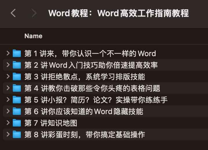 Word高效工作指南教程-网络宝藏